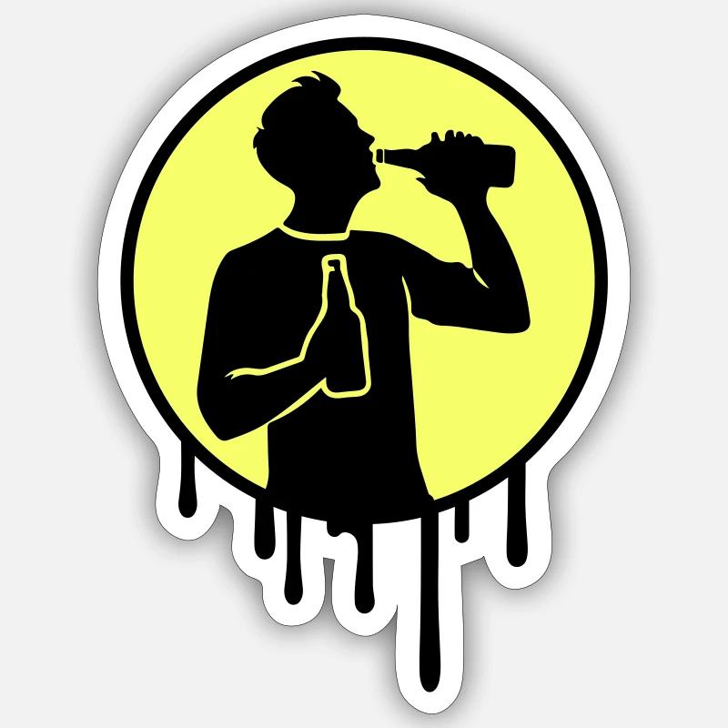 Sticker Größe S (10 x 10 cm) - 