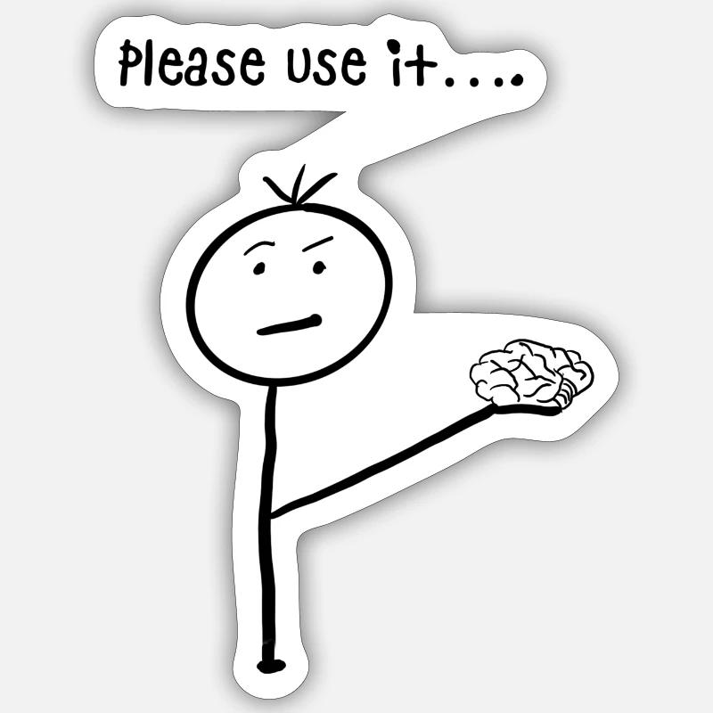 Sticker size S (10 x 10 cm) - 