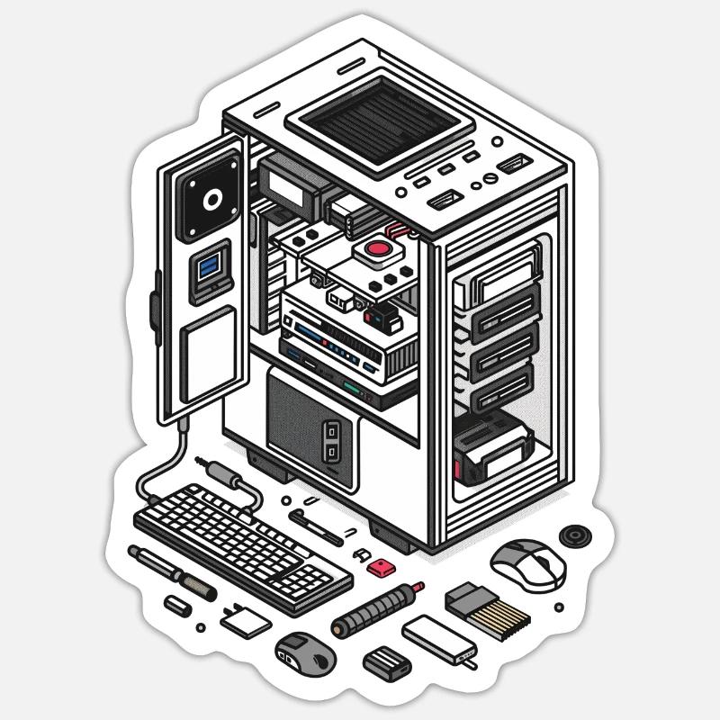Sticker taille S (10 x 10 cm) - 