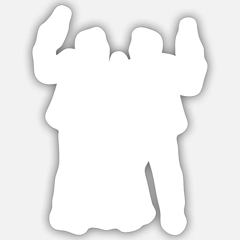 Sticker Größe S (10 x 10 cm) - 