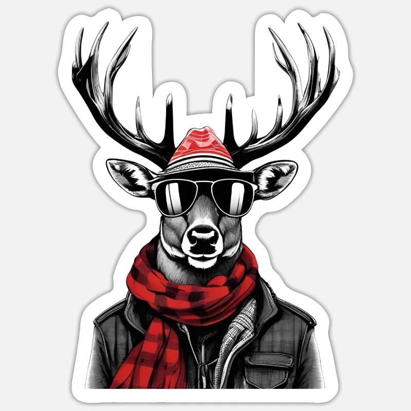 Sticker Größe S (10 x 10 cm) - 