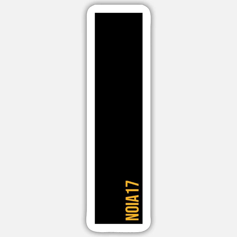 NOIA17 - Sticker taille S (10 x 10 cm) - blanc mat
