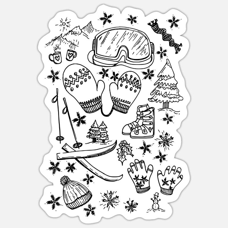 Sticker size S (10 x 10 cm) - 