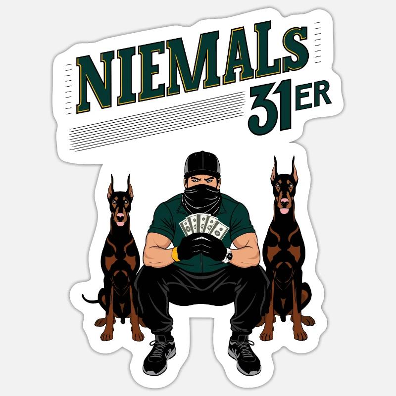 Sticker size S (10 x 10 cm) - 