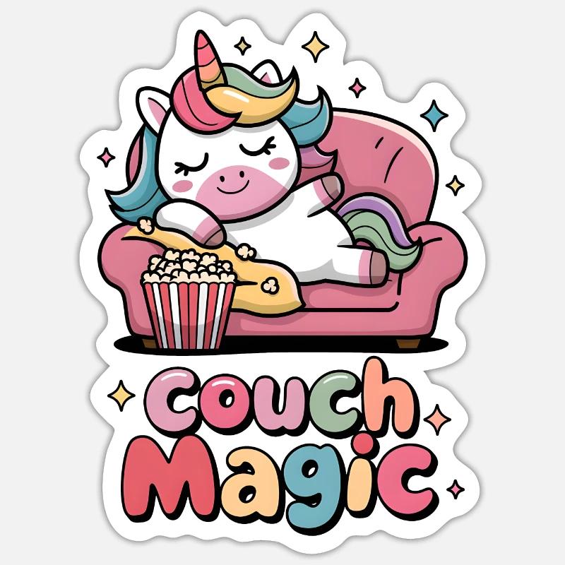 Couch Magic Sticker size S (10 x 10 cm)