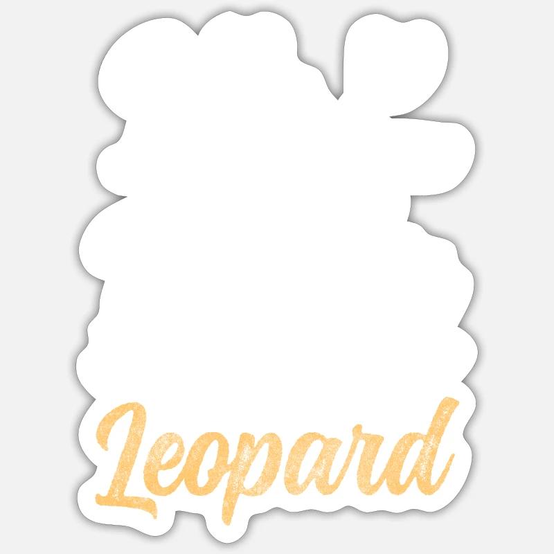 Predator danger - Sticker size S (10 x 10 cm) - white matte