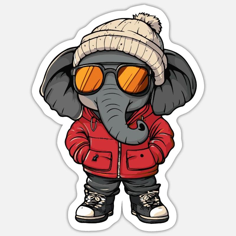 Sticker taille S (10 x 10 cm) - 