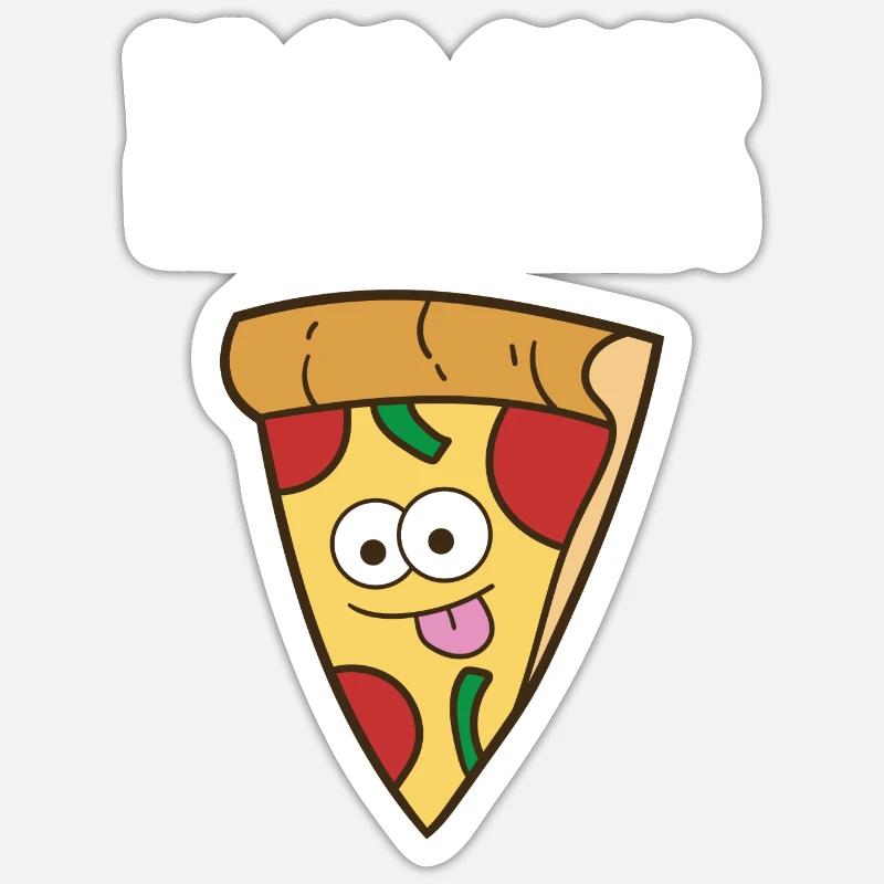 Pizza Sticker size S (10 x 10 cm)
