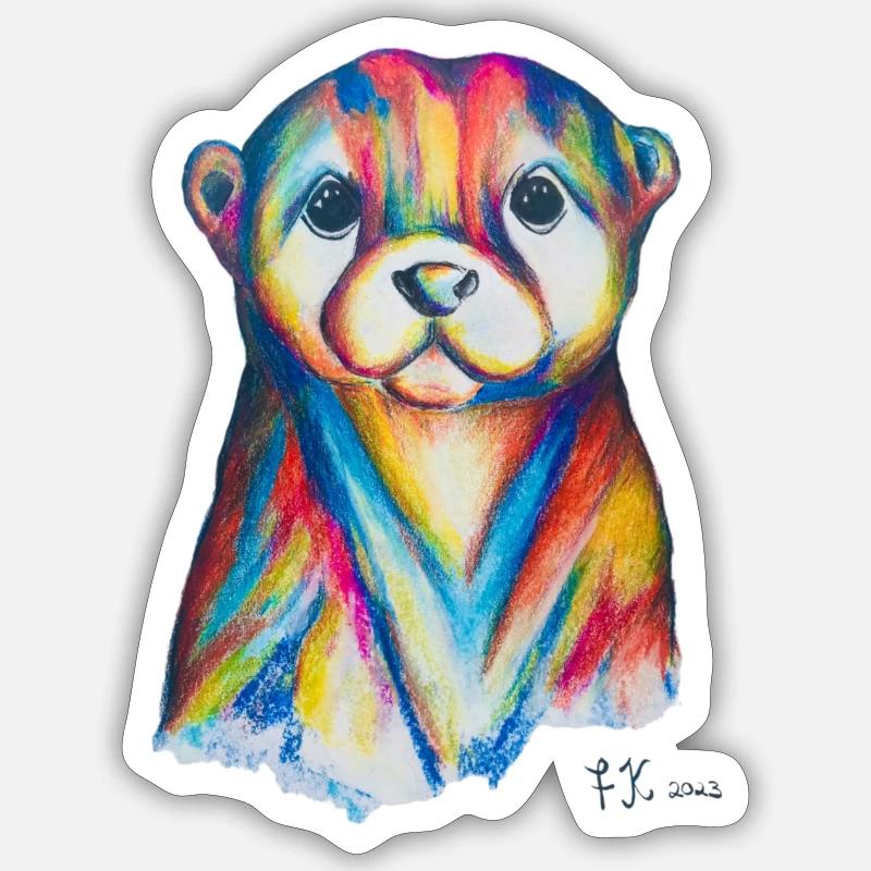 Sticker taille S (10 x 10 cm) - 