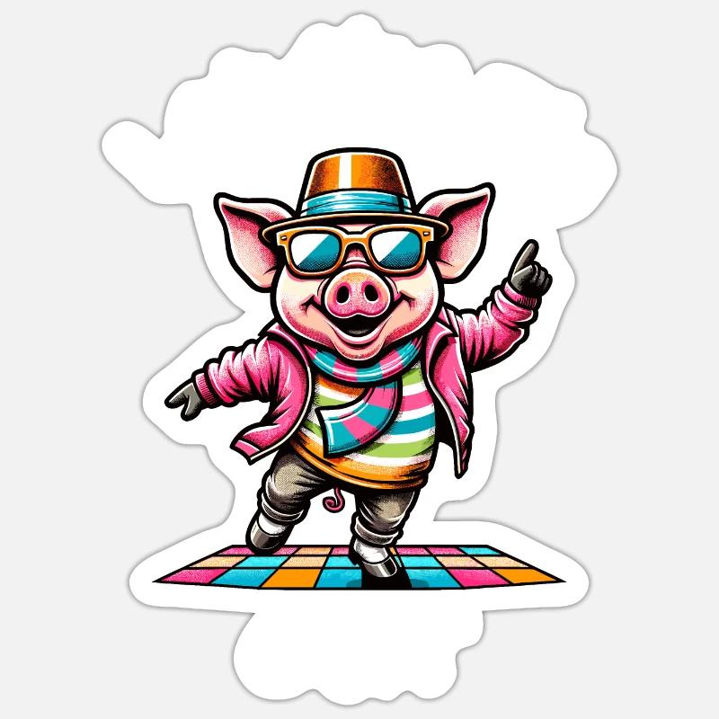 Sticker taille S (10 x 10 cm) - 