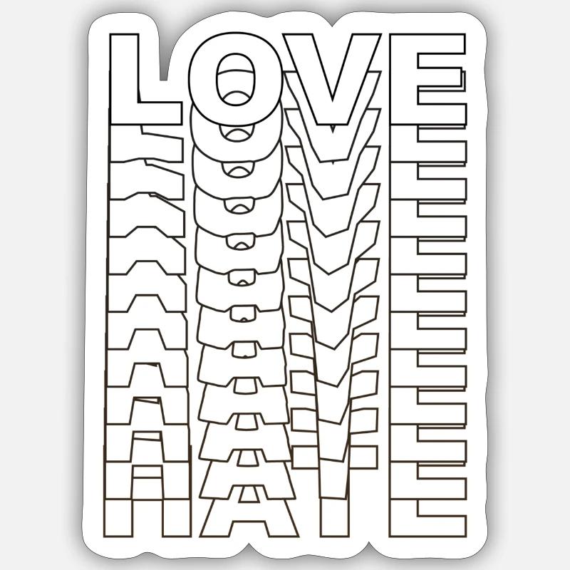 Sticker taille S (10 x 10 cm) - 