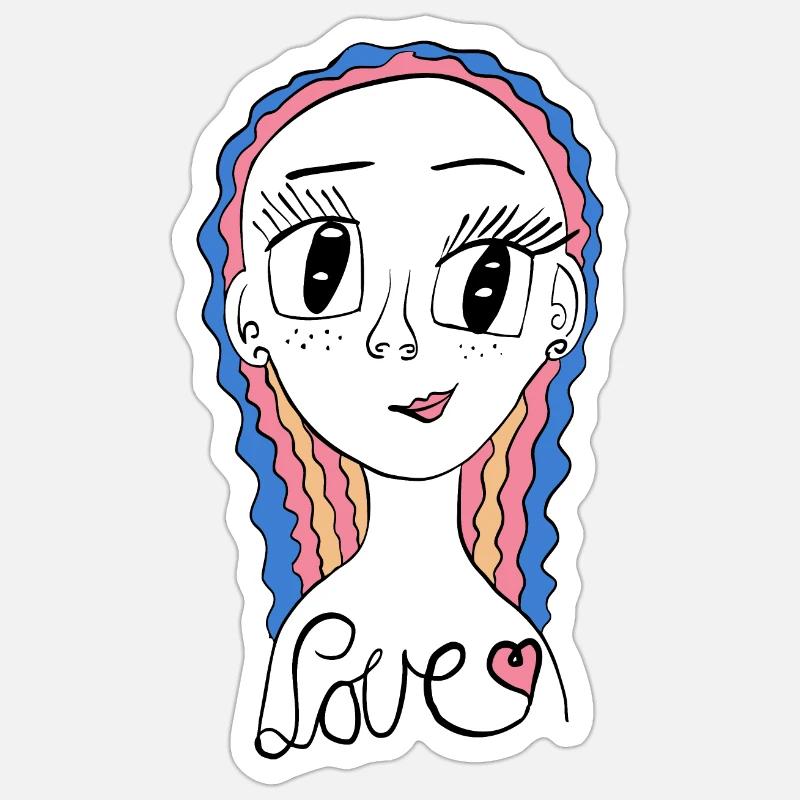 Sticker taille S (10 x 10 cm) - 