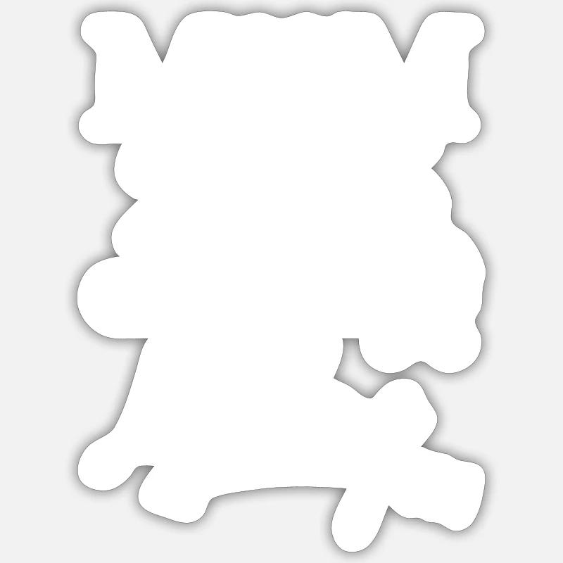 Sticker Größe S (10 x 10 cm) - 