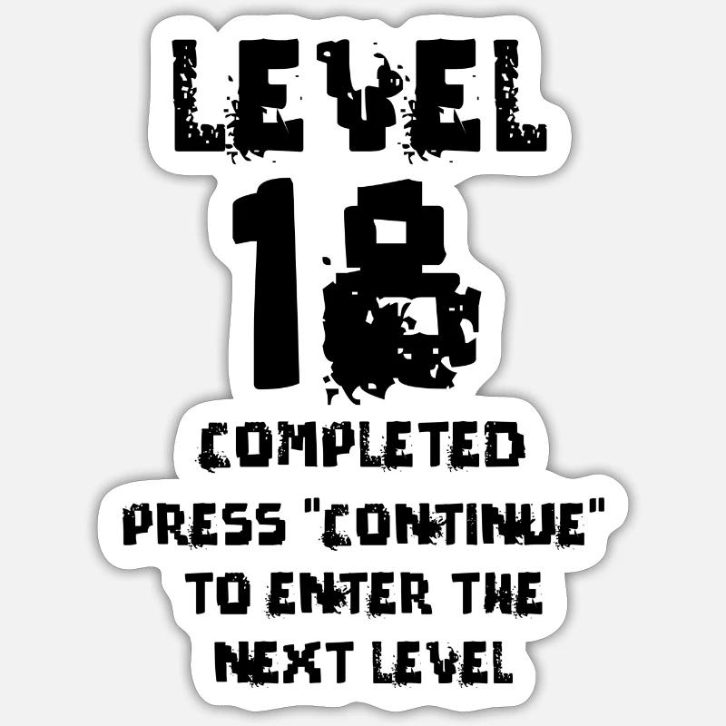 Sticker taille S (10 x 10 cm) - 