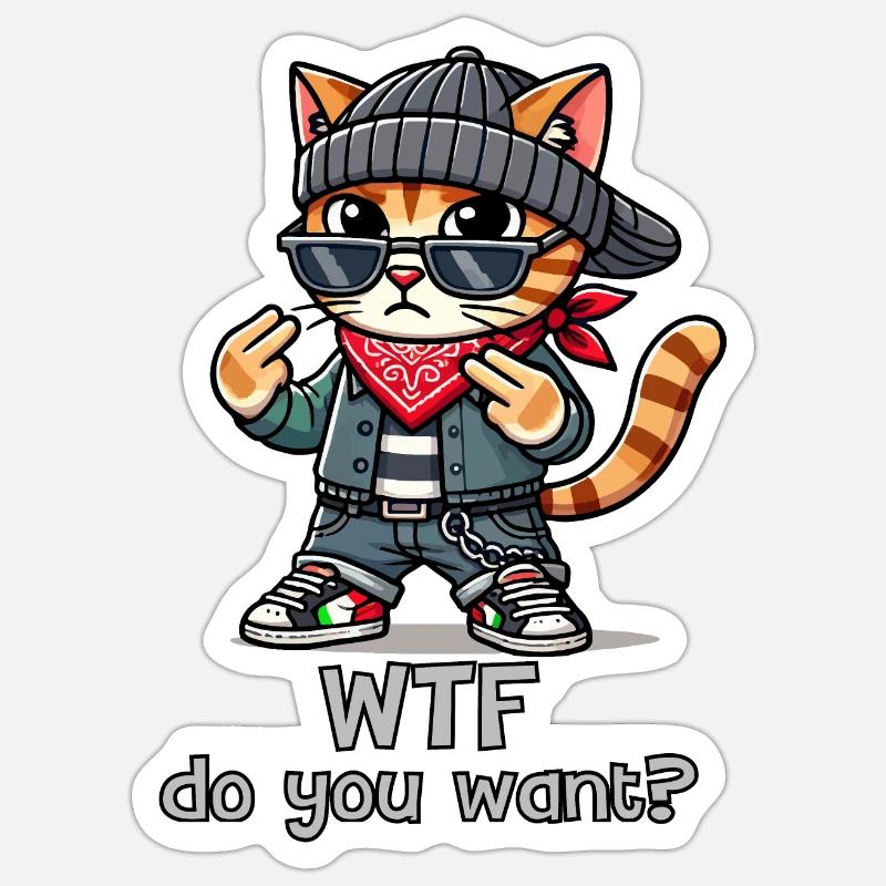 Sticker Größe S (10 x 10 cm) - 