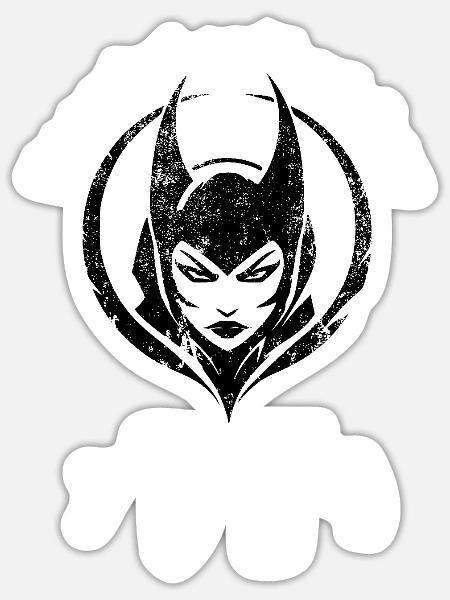 66. Geburtstag Keepin evil at bay since 02/1959 - Sticker Größe S (10 x 10 cm) - Mattweiß