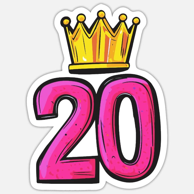 Sticker taille S (10 x 10 cm) - 