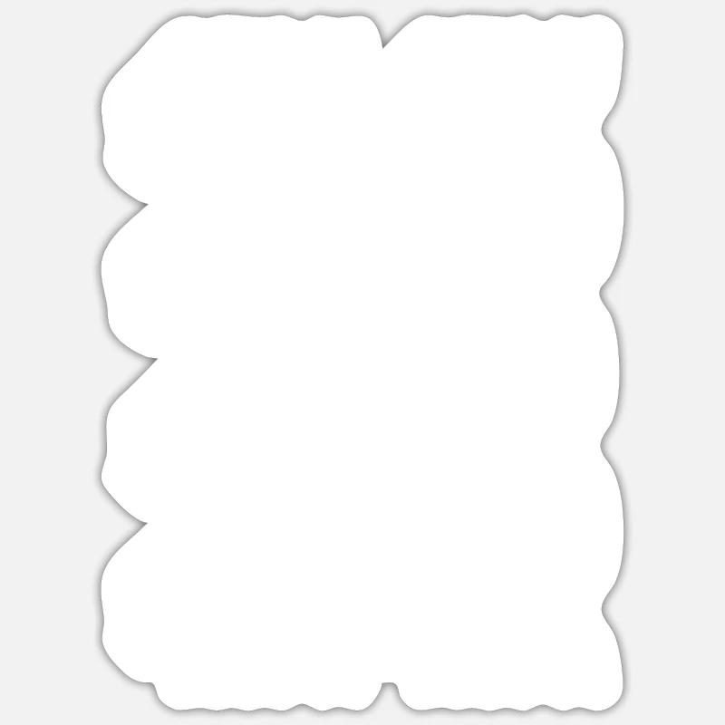 2020 2020 2020 - Sticker taille S (10 x 10 cm) - blanc mat