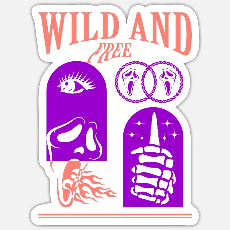 Sticker taille S (10 x 10 cm) - 