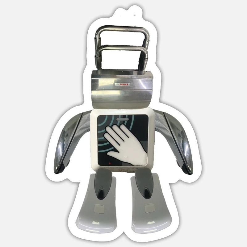 Prototype #300 Sticker size S (10 x 10 cm)