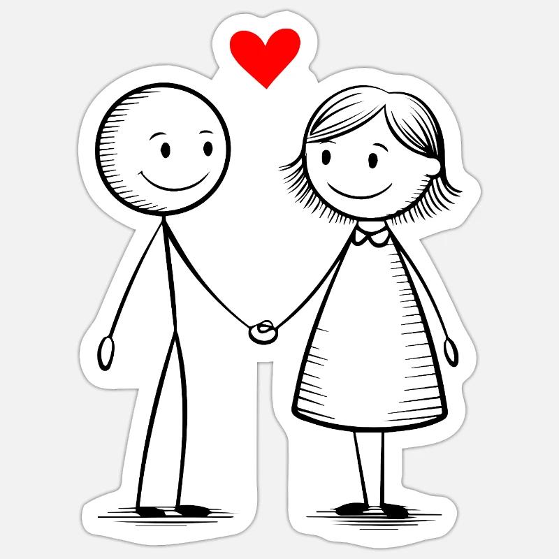 Sticker taille S (10 x 10 cm) - 