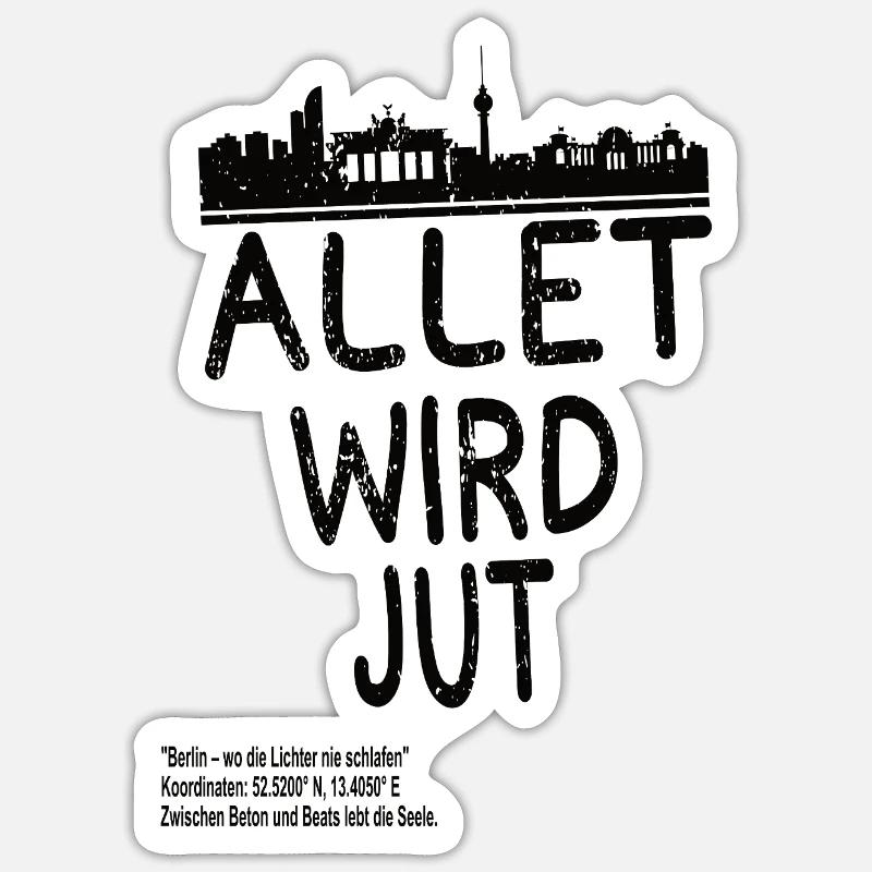 Sticker Größe S (10 x 10 cm) - 