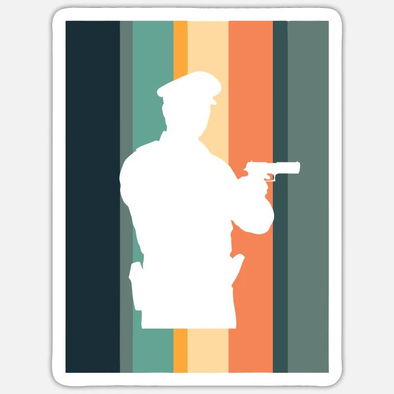 Sticker taille S (10 x 10 cm) - 