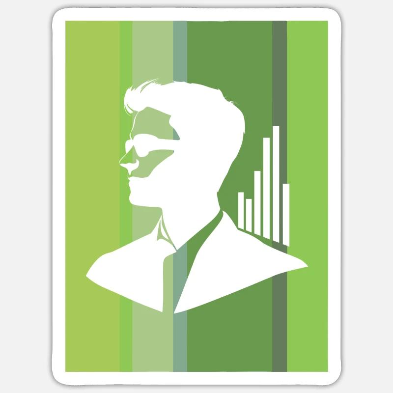 Statistics Science Mathematics Sticker size S (10 x 10 cm)