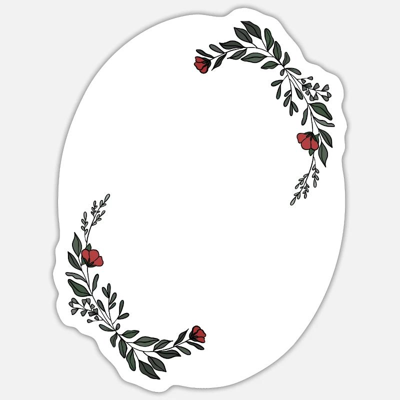 Letter E Sticker size S (10 x 10 cm)