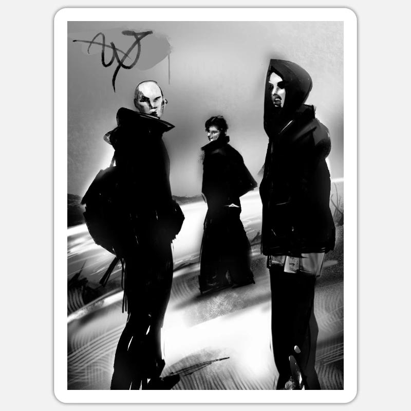 Sticker Größe S (10 x 10 cm) - 