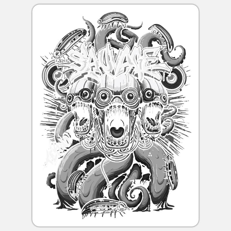 Sticker taille S (10 x 10 cm) -