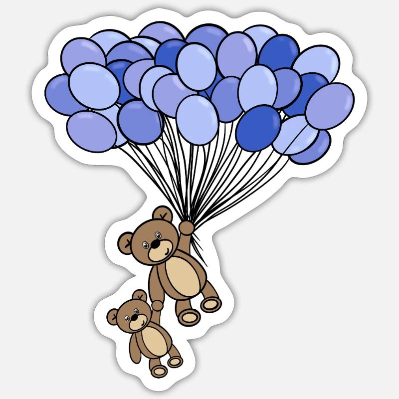 Kinder - Sticker Größe S (10 x 10 cm) - Mattweiß