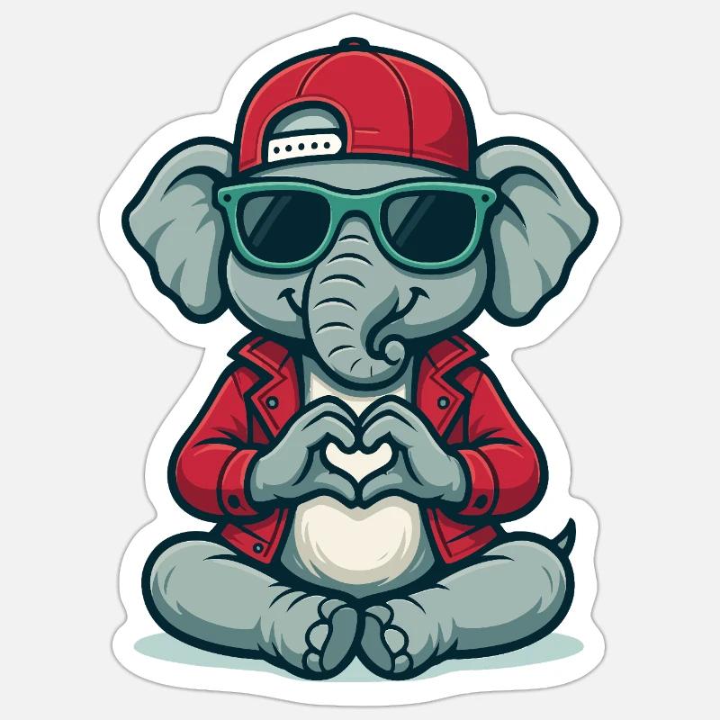 Sticker taille S (10 x 10 cm) - 