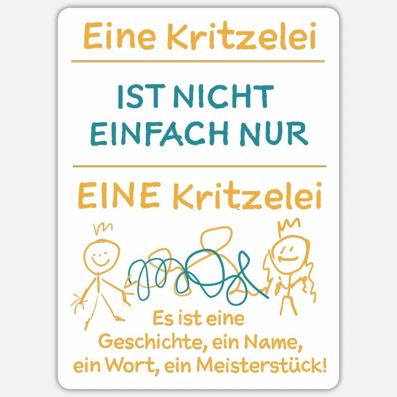 Sticker Größe S (10 x 10 cm) - 