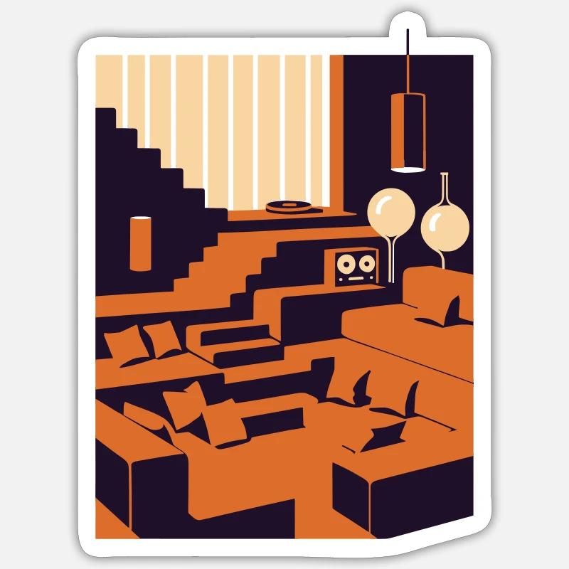 Sticker taille S (10 x 10 cm) - 