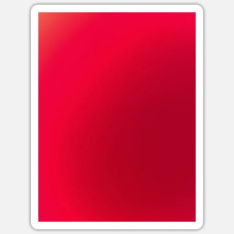 Bright red shimmer pattern Sticker size S (10 x 10 cm)