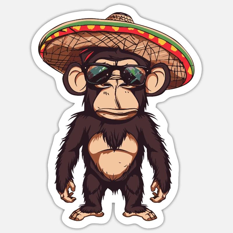 Sticker taille S (10 x 10 cm) - 