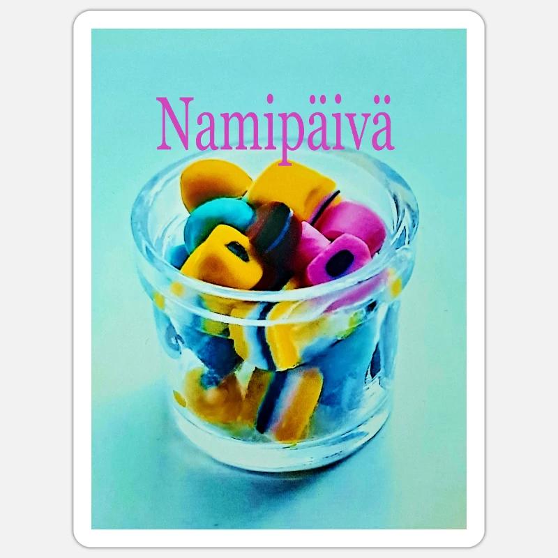 Candy Day - Sticker size S (10 x 10 cm) - white matte