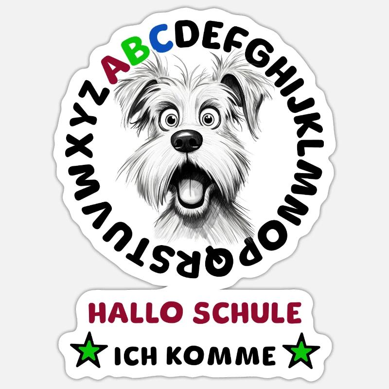 Sticker Größe S (10 x 10 cm) - 