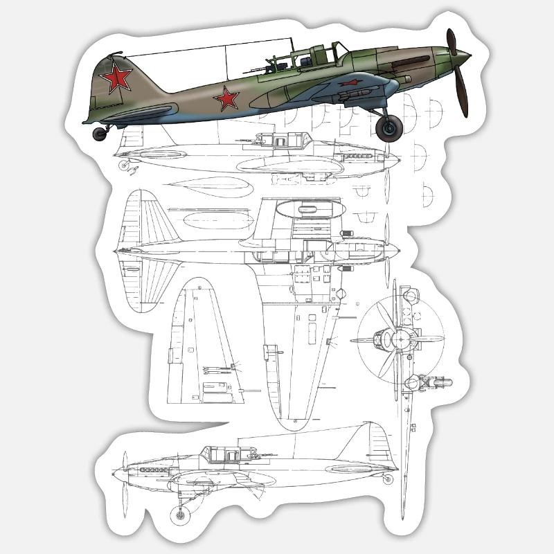 Sticker Größe S (10 x 10 cm) - 