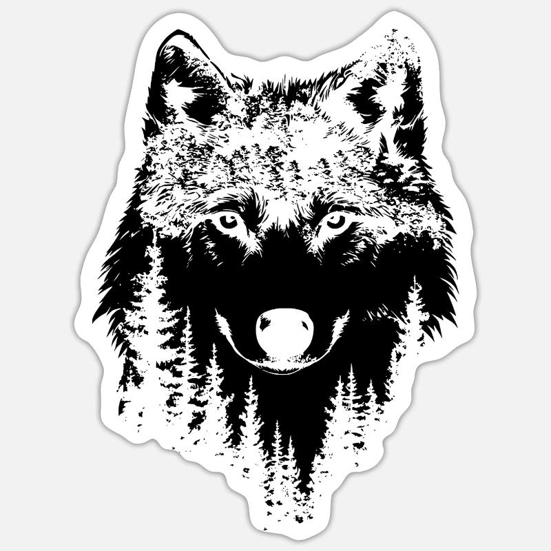 Sticker Größe S (10 x 10 cm) - 