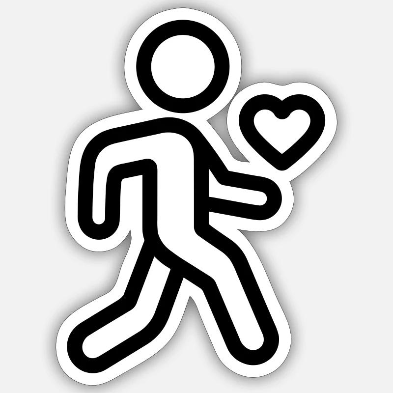 Sticker Größe S (10 x 10 cm) - 