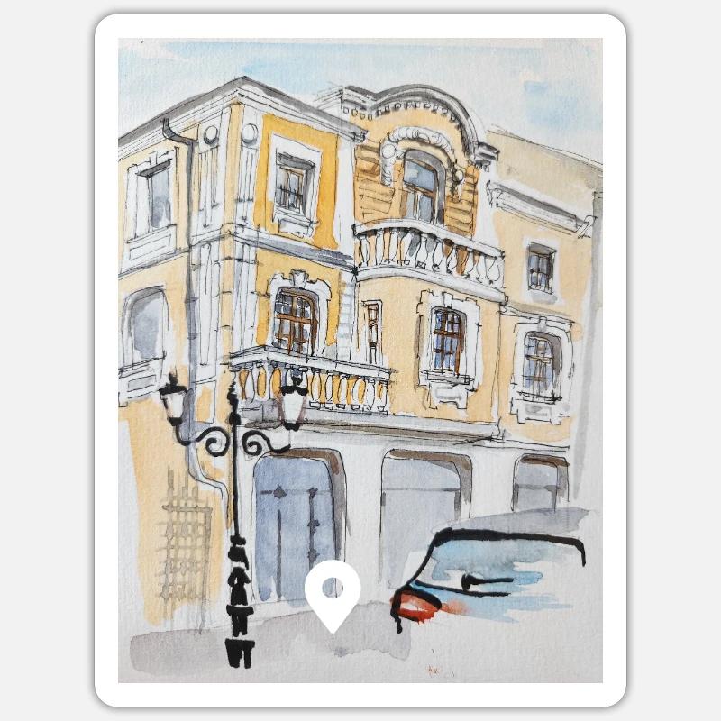 Sticker taille S (10 x 10 cm) - 