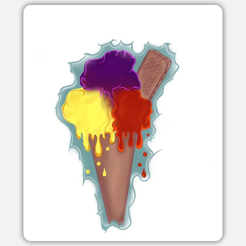 Sticker Größe S (10 x 10 cm) - 