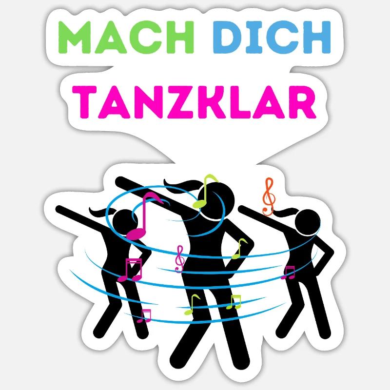 Sticker Größe S (10 x 10 cm) - 