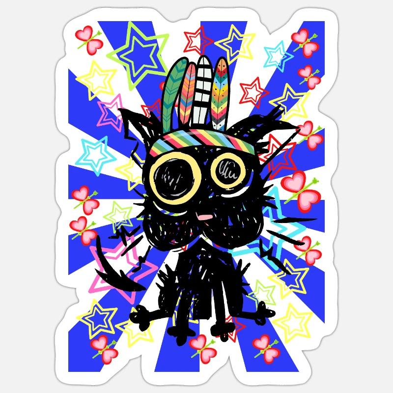 Sticker Größe S (10 x 10 cm) - 