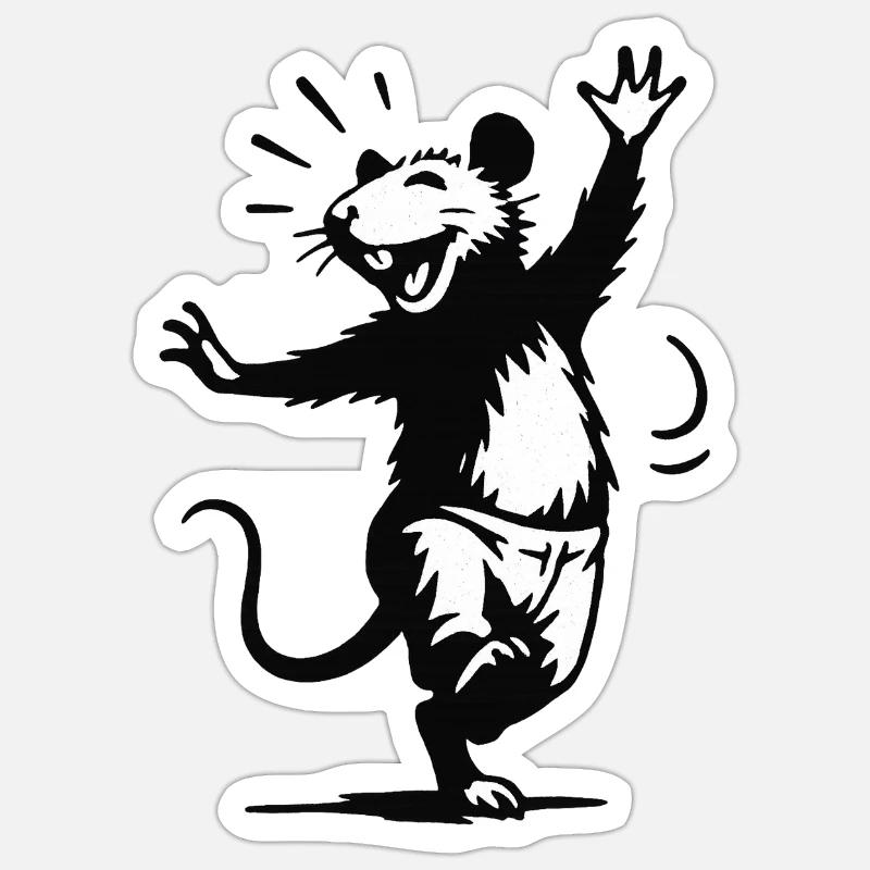 Sticker taille S (10 x 10 cm) - 