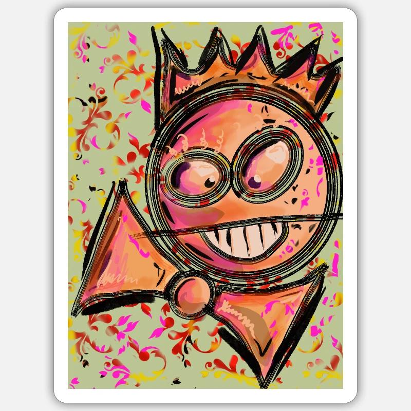 Sticker Größe S (10 x 10 cm) - 