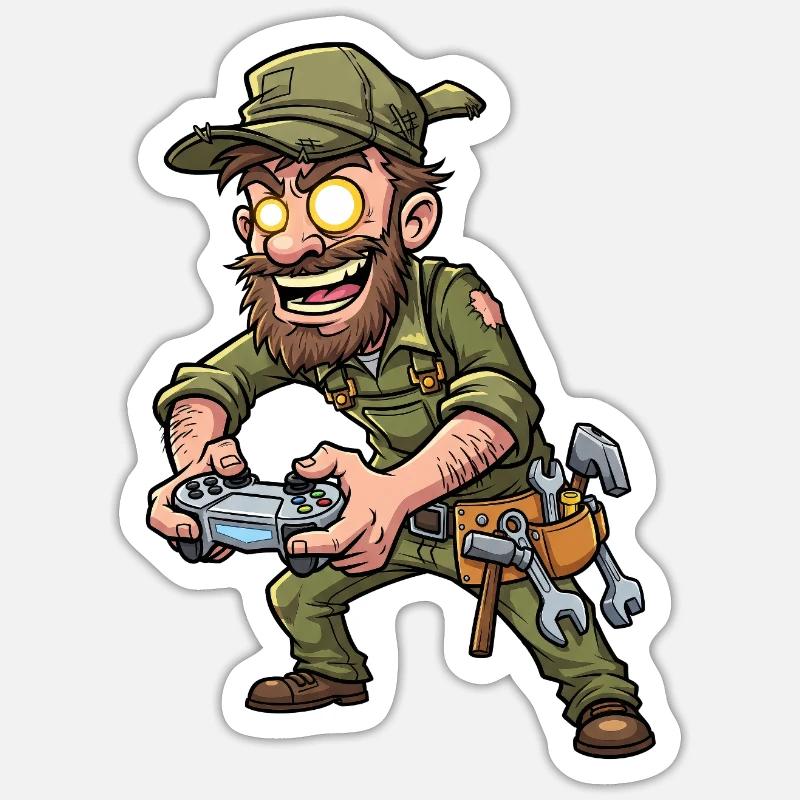 Sticker Größe S (10 x 10 cm) - 