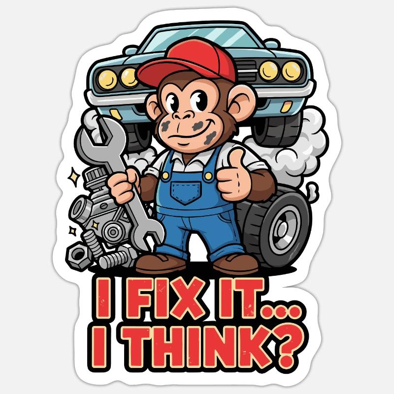 Sticker taille S (10 x 10 cm) - 